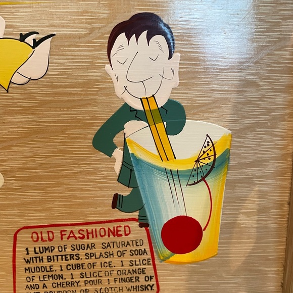 Vintage Bar Trays - Picture 4 of 8